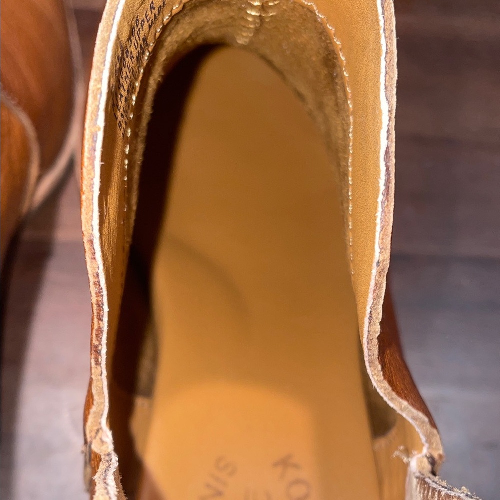 Kork-Ease Brown Leather Ankle Boots - Picture 7 of 10